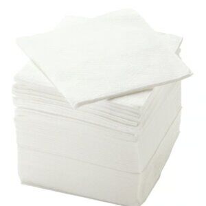 STORATARE White Paper Napkins 150-Pack | Disposable Dinner Napkins for Table Set